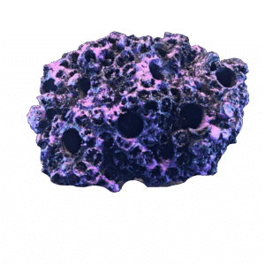 10 hole frag rock sandbed display